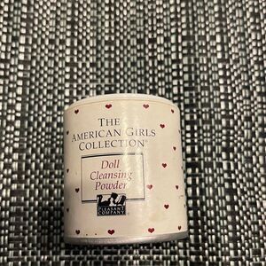 The American girls collection doll cleansing powder new  great product.